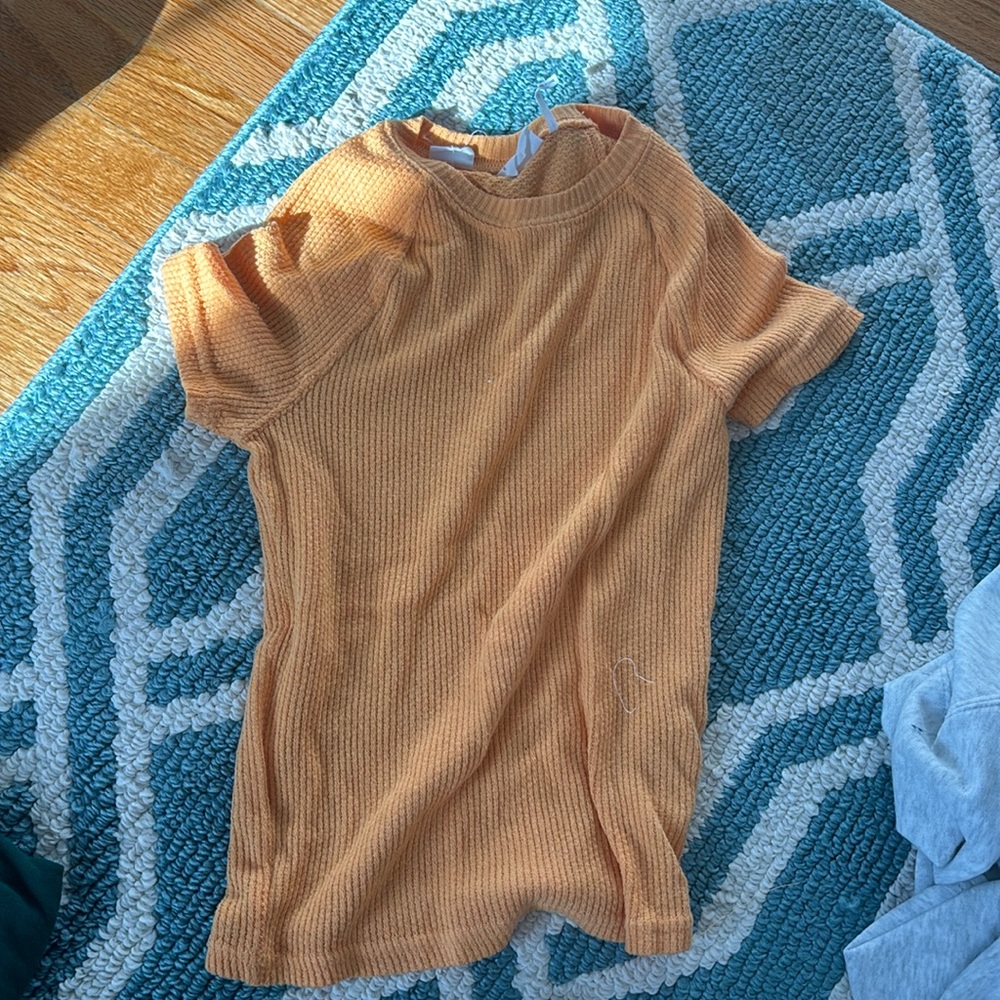 Out from under urban outfitters orange tee